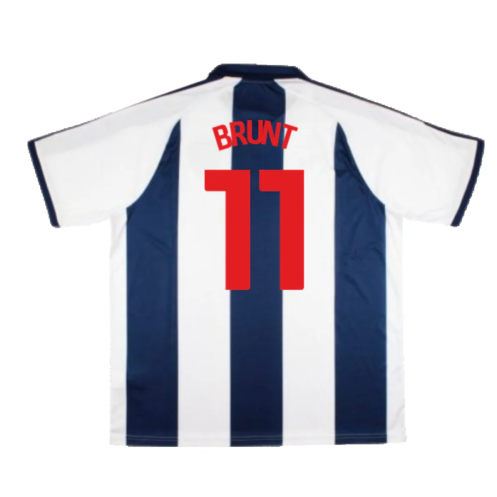 West Brom 2018-19 Home Shirt (XL) (Good) (Brunt 11) - Image 2