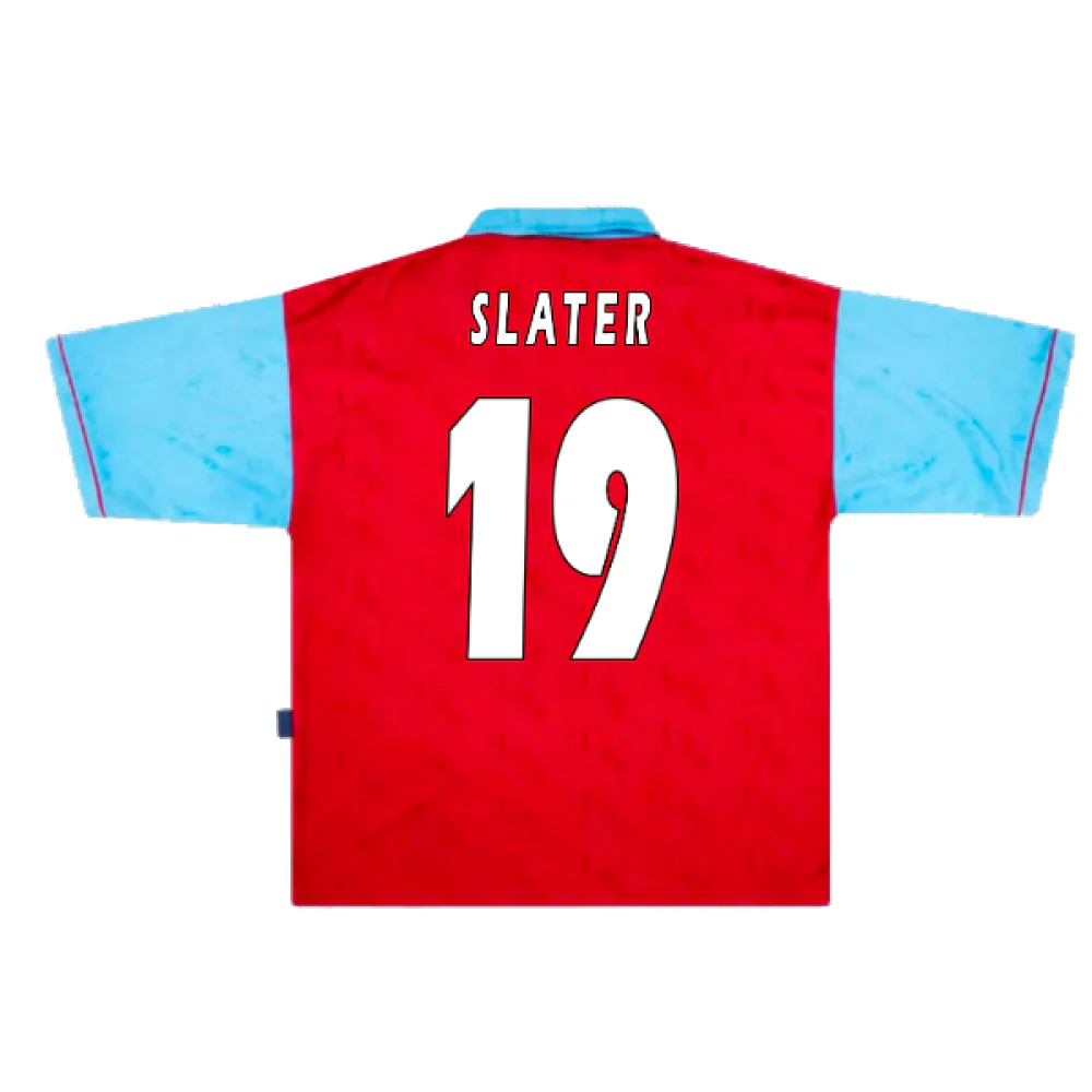 West Ham 1995-97 Home Shirt (XXL) (Mint) (Slater 19) - Image 2