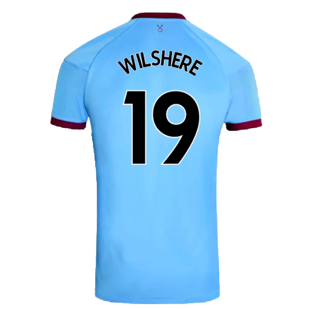 West Ham United 2020-21 Away Shirt (M) (Mint) (WILSHERE 19) - Image 2