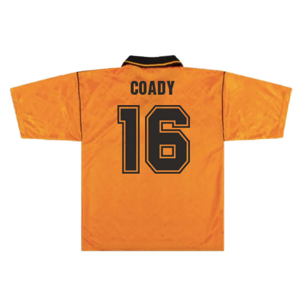 Wolves 1990-92 Home Shirt (L) (Very Good) (Coady 16) - Image 2