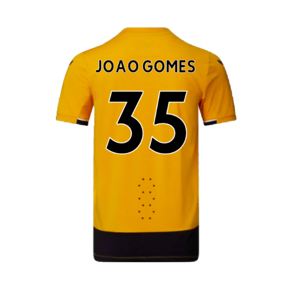 Wolves 2022-23 Pro Home Shirt (Sponsorless) (M) (Excellent) (Joao Gomes 35) - Image 2