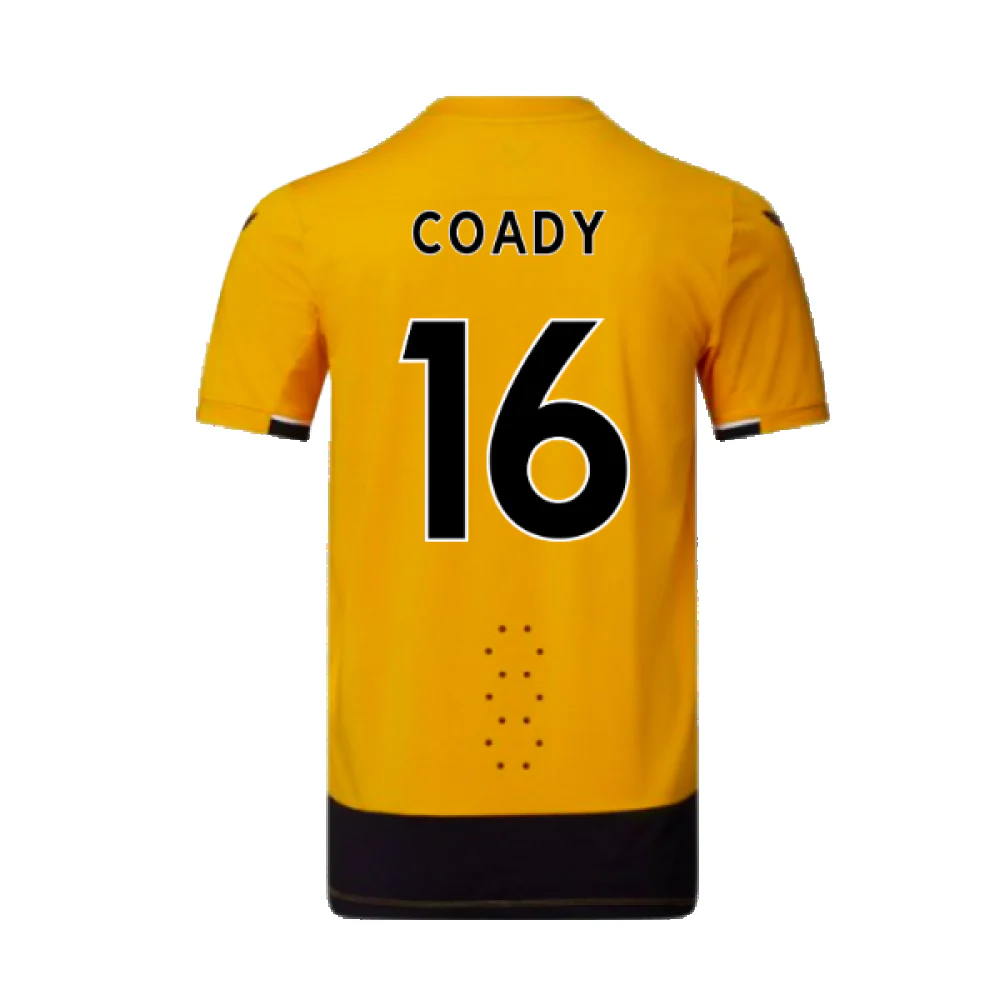Wolves 2022-23 Pro Home Shirt (Sponsorless) (XXL) (Mint) (COADY 16) - Image 2