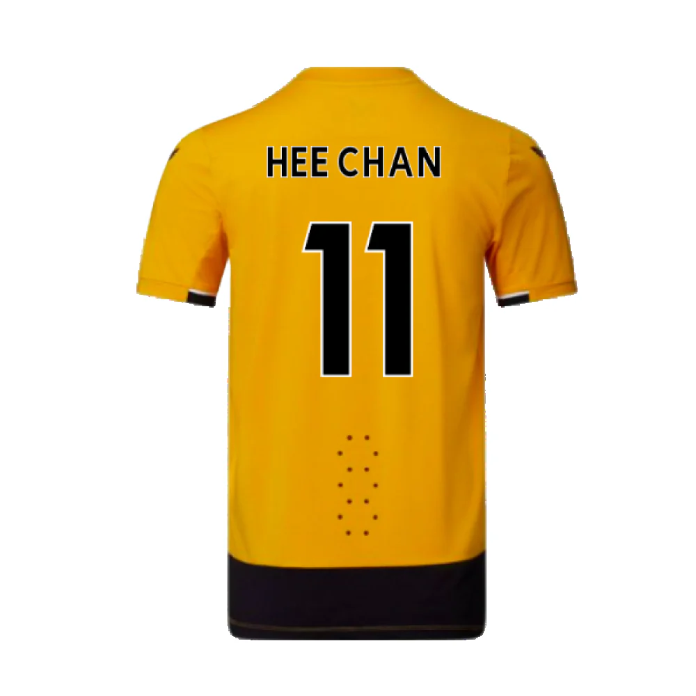 Wolves 2022-23 Pro Home Shirt (Sponsorless) (XXL) (Mint) (HEE CHAN 11) - Image 2