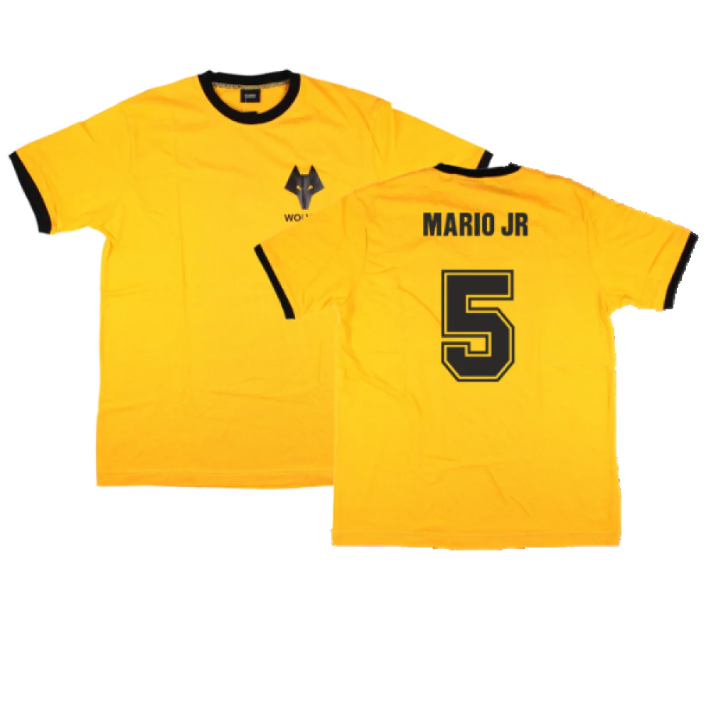 Wolves Toffs Retro Home Shirt (L) (Mario JR 5) (BNWT)