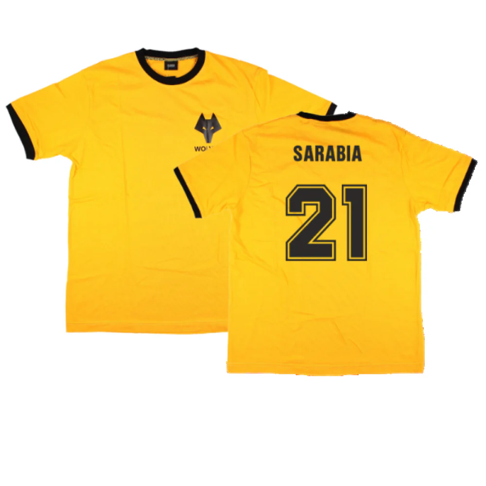 Wolves Toffs Retro Home Shirt (L) (Sarabia 21) (BNWT)