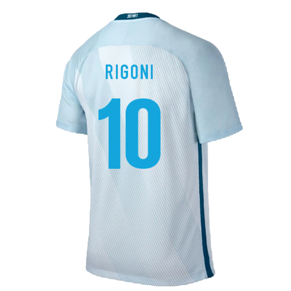 Zenit 2016-18 Away Shirt (S) (Rigoni 10) (Very Good) - Image 2